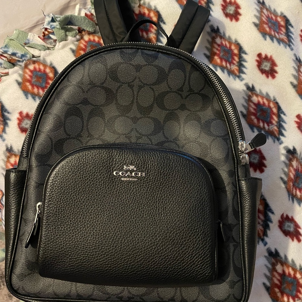 Coach Black Interior with Label Detail